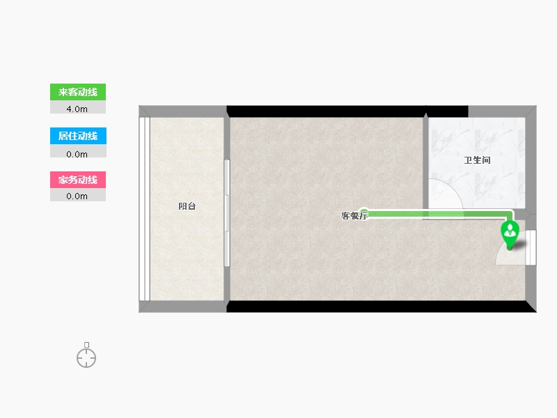 海南省-海口市-梦享龙腾湾-34.00-户型库-动静线