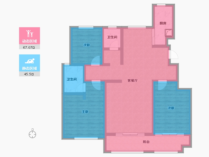 河北省-廊坊市-京安府-99.31-户型库-动静分区