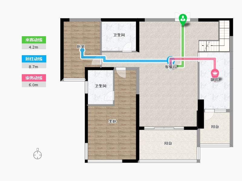 湖南省-株洲市-星合湘水湾-131.11-户型库-动静线