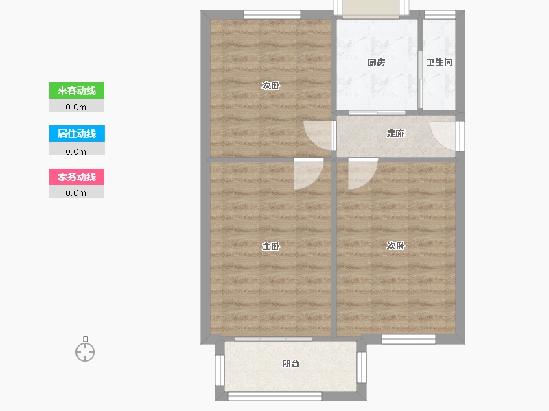 河北省-石家庄市-棉四-69.00-户型库-动静线