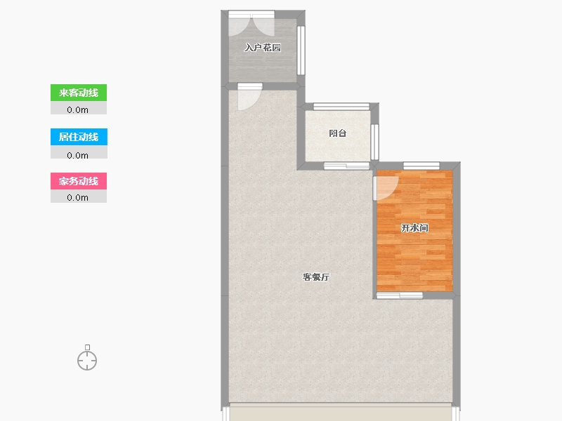 浙江省-金华市-新光天地2期-85.00-户型库-动静线