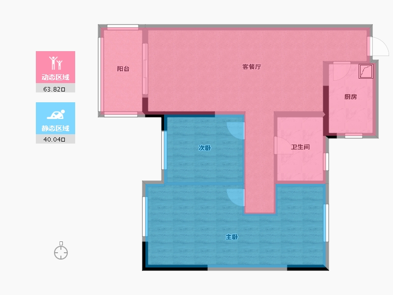 浙江省-嘉兴市-善和苑-93.00-户型库-动静分区