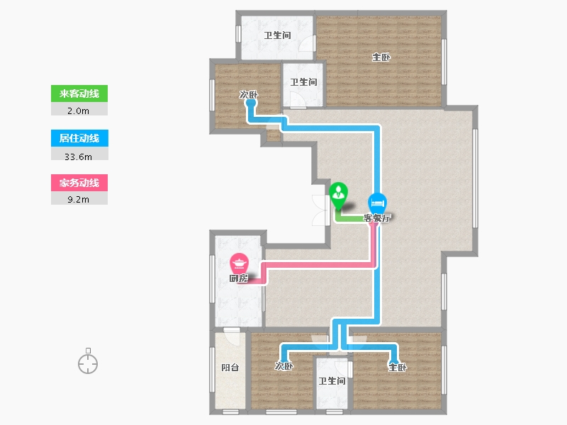 河北省-秦皇岛市-皓月天墅-189.00-户型库-动静线