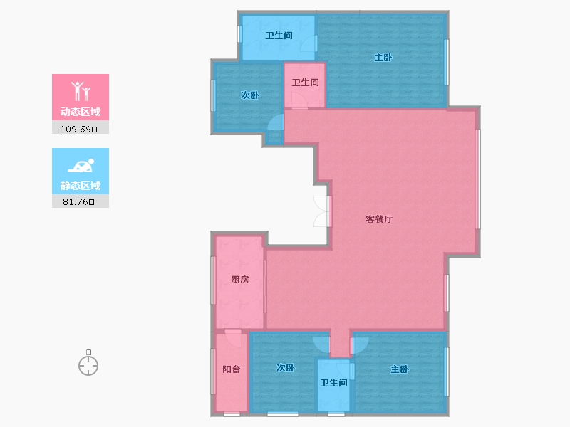 河北省-秦皇岛市-皓月天墅-189.00-户型库-动静分区