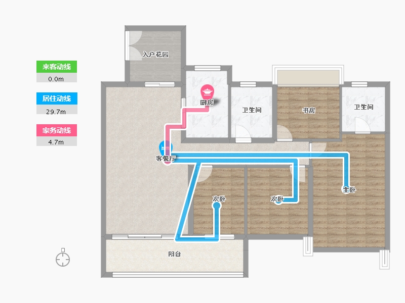 广东省-湛江市-民大蓝海峰境-121.97-户型库-动静线