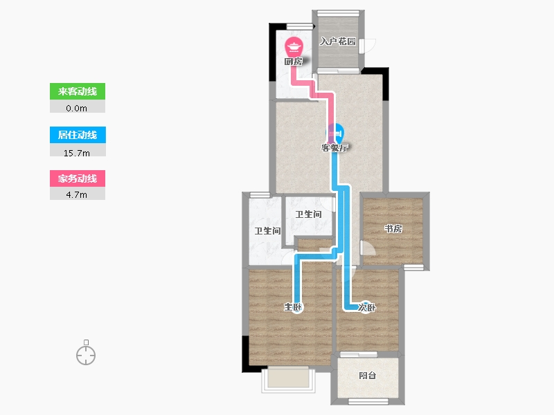 福建省-南平市-南平名流世家-70.99-户型库-动静线