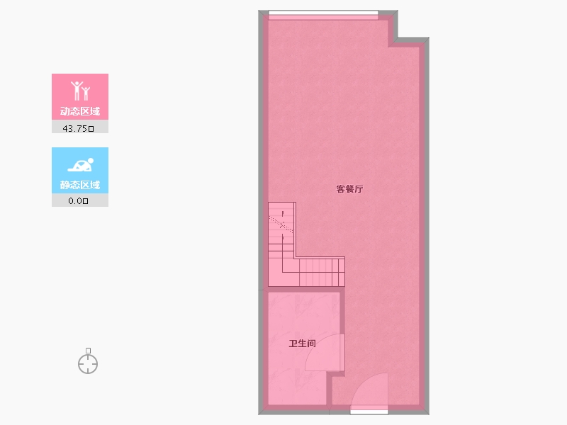 江西省-赣州市-富力现代城-40.00-户型库-动静分区