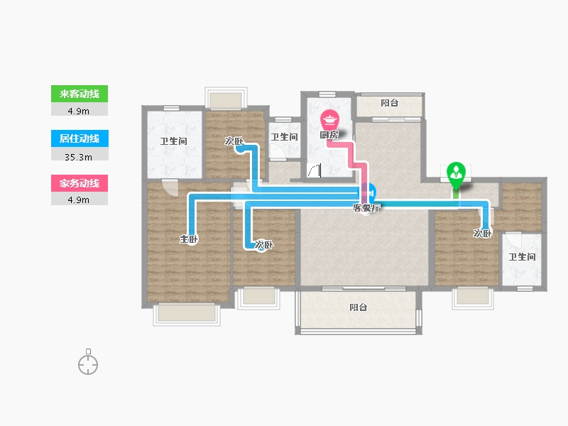 江西省-九江市-建发八里府-142.20-户型库-动静线