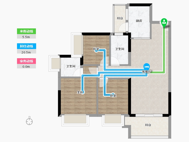 广东省-湛江市-华源城-77.09-户型库-动静线