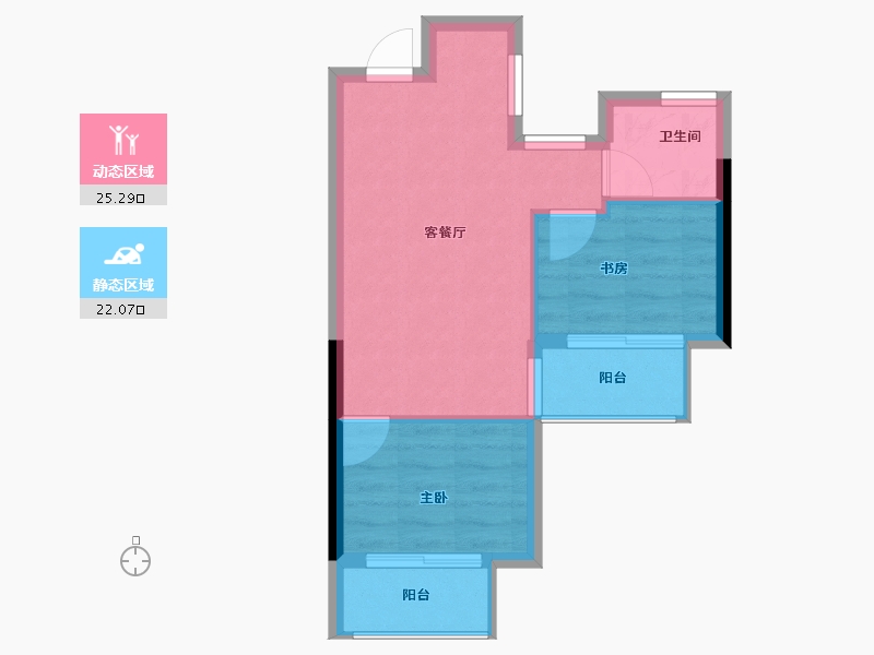 福建省-南平市-恒华央著-42.48-户型库-动静分区