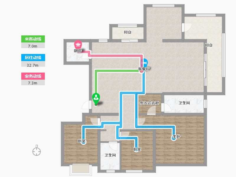 河南省-三门峡市-中航仙本那-144.00-户型库-动静线