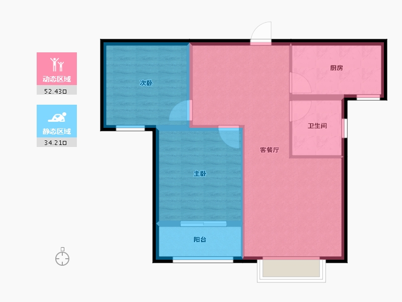 河北省-邢台市-豫北名城-78.42-户型库-动静分区