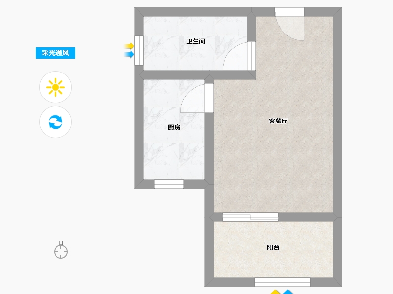 山东省-威海市-金鼎玺悦-29.60-户型库-采光通风