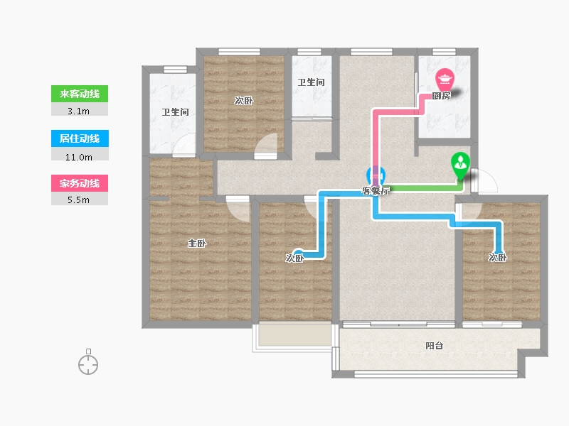 山东省-日照市-安泰翡翠城-112.00-户型库-动静线