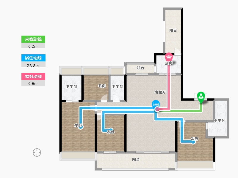 广东省-湛江市-湛江华侨城欢乐海湾-192.37-户型库-动静线