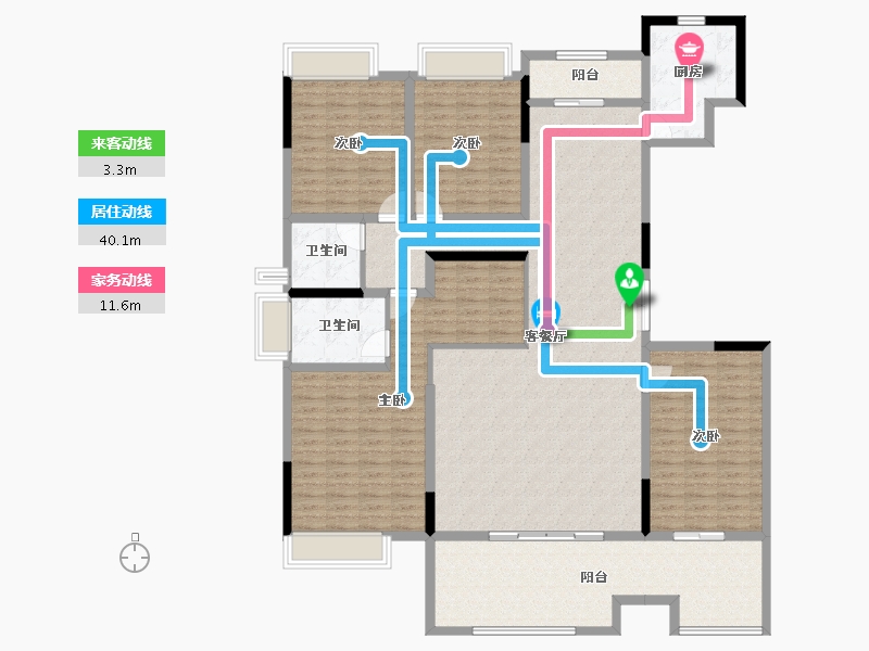 陕西省-汉中市-山河原著-181.26-户型库-动静线