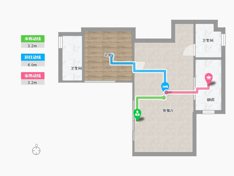 广西壮族自治区-南宁市-龙光江南院子-97.44-户型库-动静线