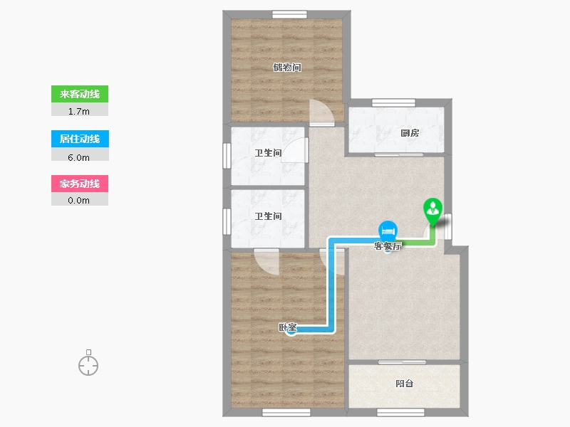 重庆-重庆市-国际社区-0.00-户型库-动静线