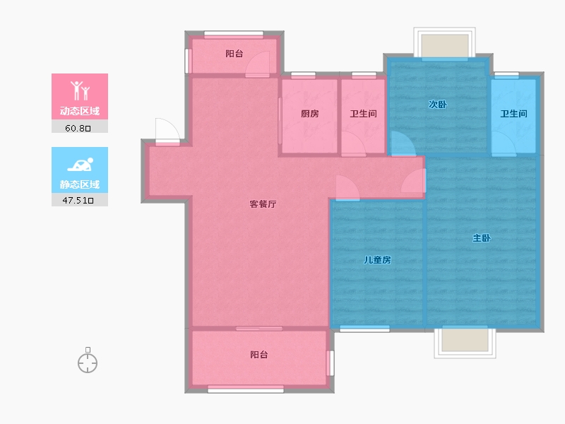 江西省-抚州市-德昌府-94.00-户型库-动静分区