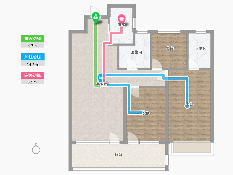 山东省-济宁市-龙城华府-0.00-户型库-动静线