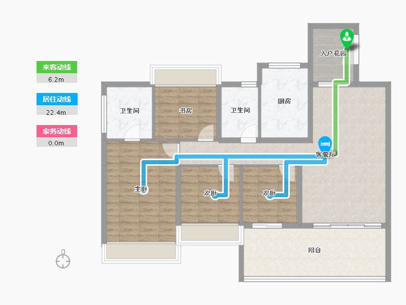 广东省-湛江市-民大蓝海峰境-116.01-户型库-动静线