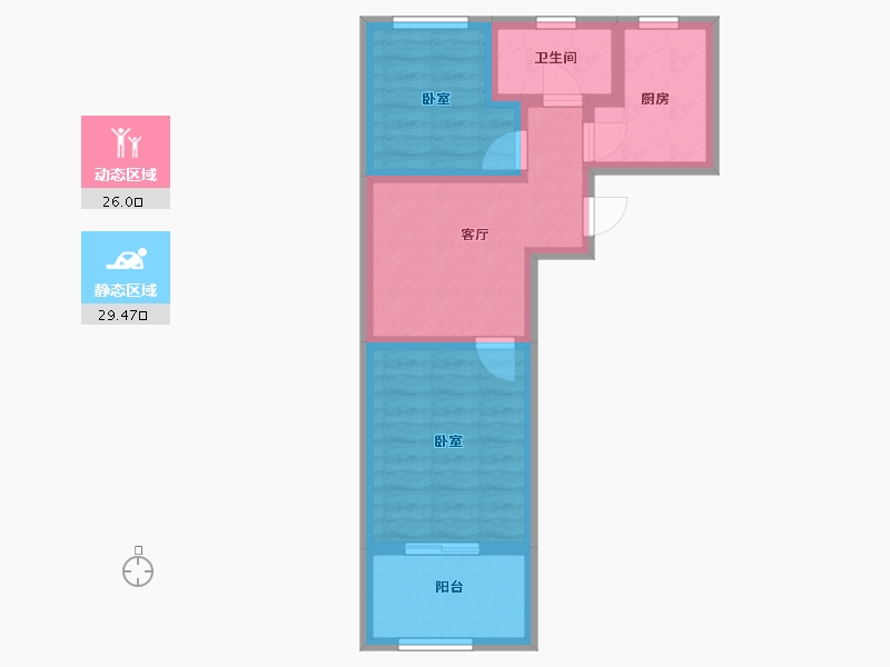 山东省-威海市-金鼎玺悦-47.99-户型库-动静分区