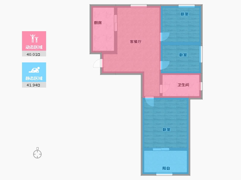 山东省-威海市-金鼎玺悦-72.01-户型库-动静分区