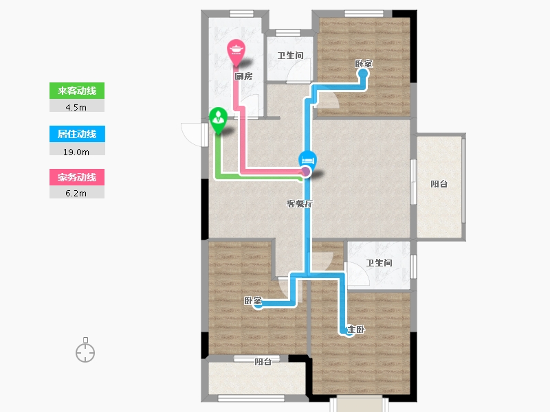 安徽省-蚌埠市-融昊外滩-99.47-户型库-动静线