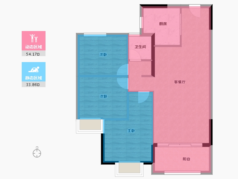 福建省-莆田市-滨海南城府-79.90-户型库-动静分区