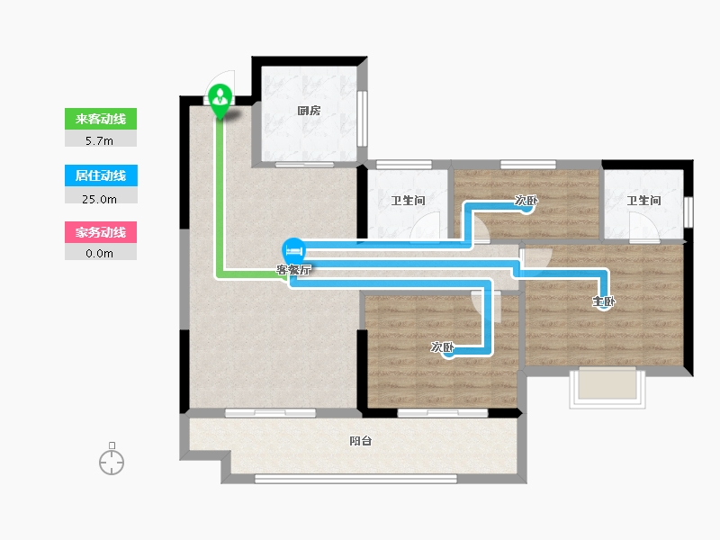 福建省-莆田市-永鸿国际文化城-93.17-户型库-动静线