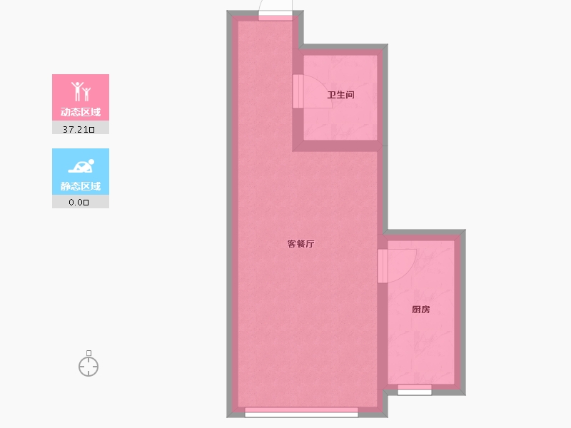 辽宁省-辽阳市-君悦天下-32.61-户型库-动静分区