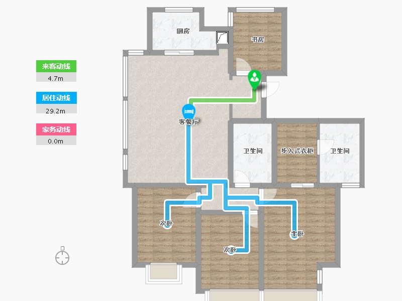 河北省-邯郸市-永洋新城-112.00-户型库-动静线