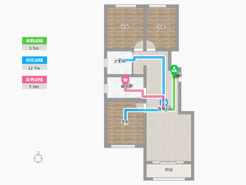 河北省-承德市-颐城华府-78.18-户型库-动静线