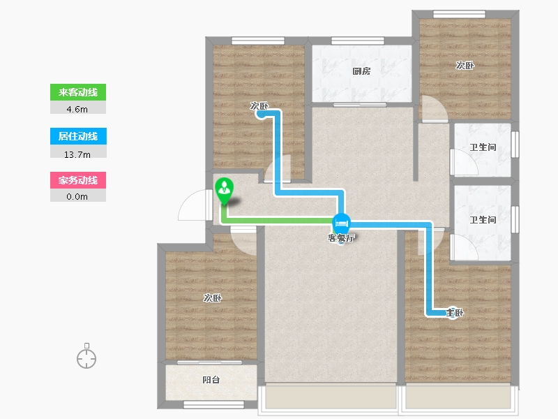 山东省-东营市-城投玺悦华府-112.00-户型库-动静线