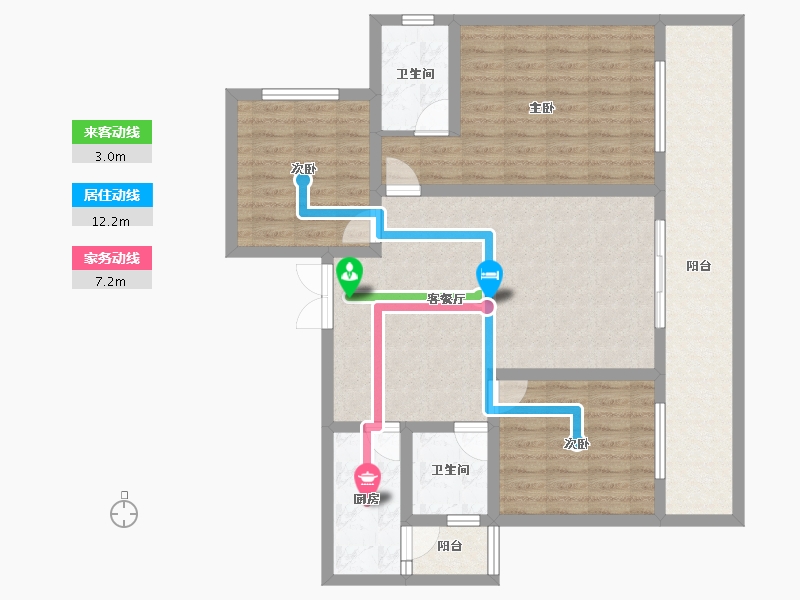 云南省-临沧市-佤山凤城-105.43-户型库-动静线