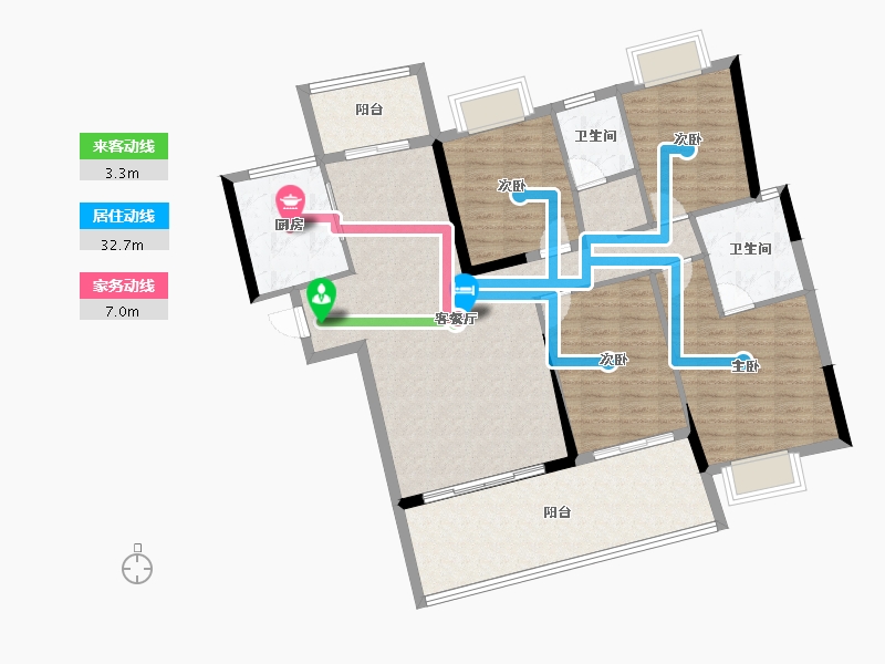 广东省-河源市-东江盛世-121.60-户型库-动静线