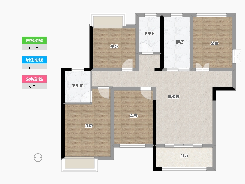 江西省-上饶市-三江名邸-97.49-户型库-动静线