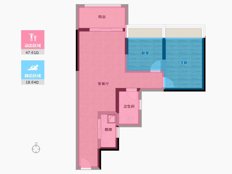 广东省-湛江市-君临蔚蓝海岸-57.59-户型库-动静分区