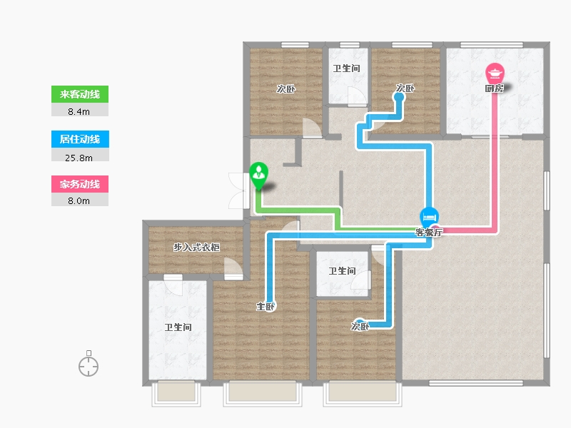 北京-北京市-中海京叁号院-192.00-户型库-动静线