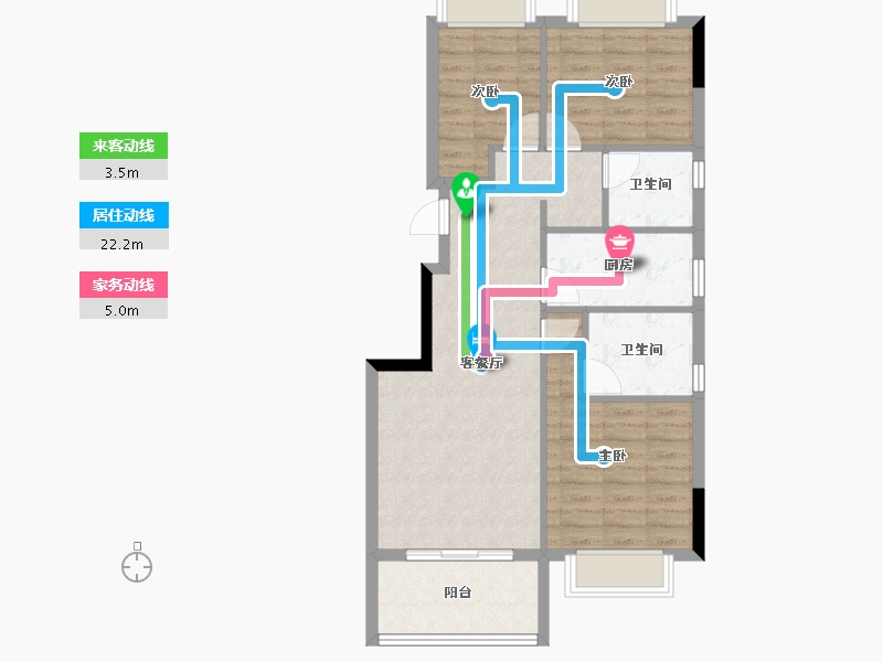 福建省-南平市-三迪溪山九境-75.77-户型库-动静线