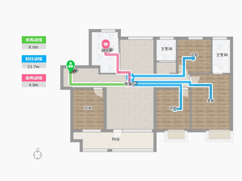 山东省-日照市-德瑞·锦绣学府-112.00-户型库-动静线