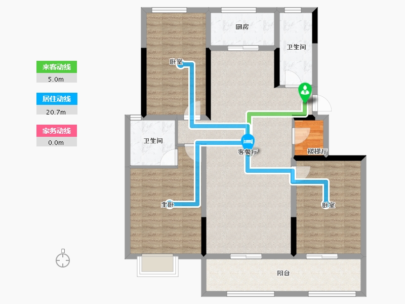 河南省-三门峡市-瑞德学府壹號-114.04-户型库-动静线