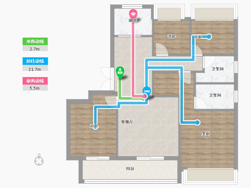 浙江省-衢州市-中原江山府-86.20-户型库-动静线