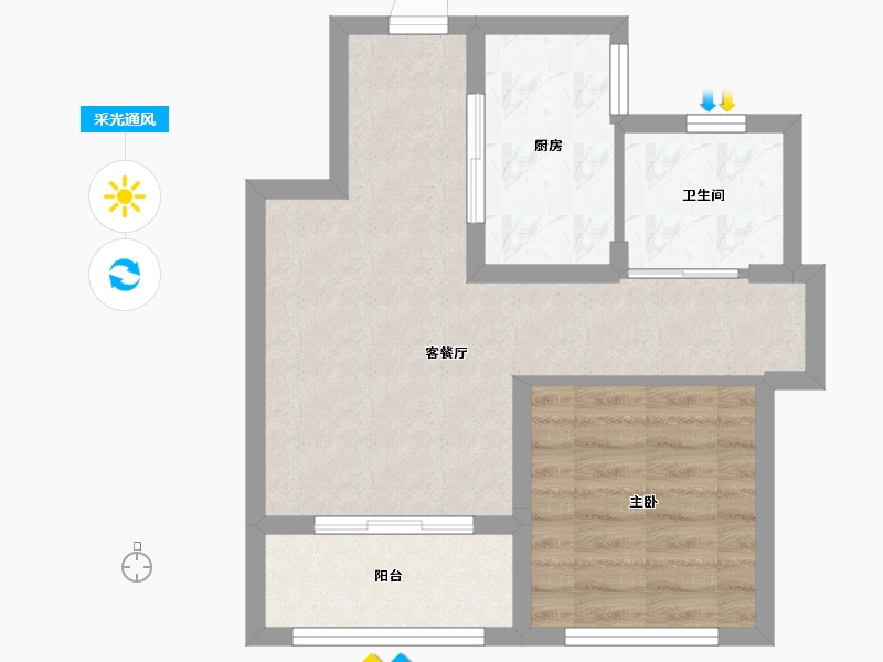 江苏省-扬州市-玖龙湖医养健康城-47.01-户型库-采光通风