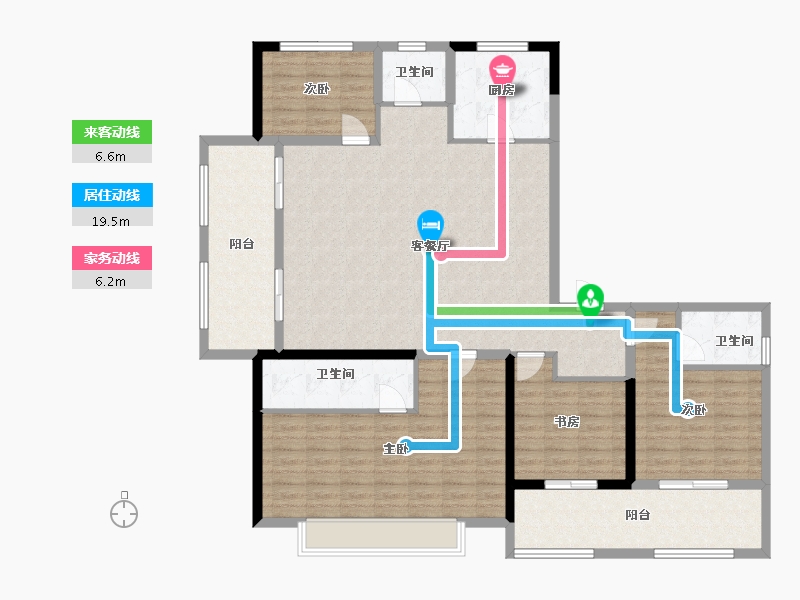 江苏省-常州市-常发珑玥-151.69-户型库-动静线