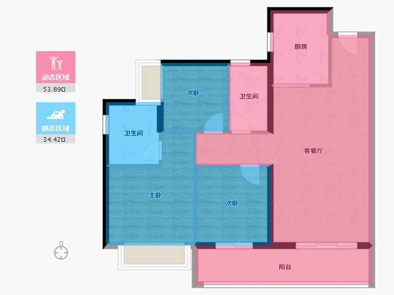 广东省-广州市-广州融创文旅城-79.20-户型库-动静分区