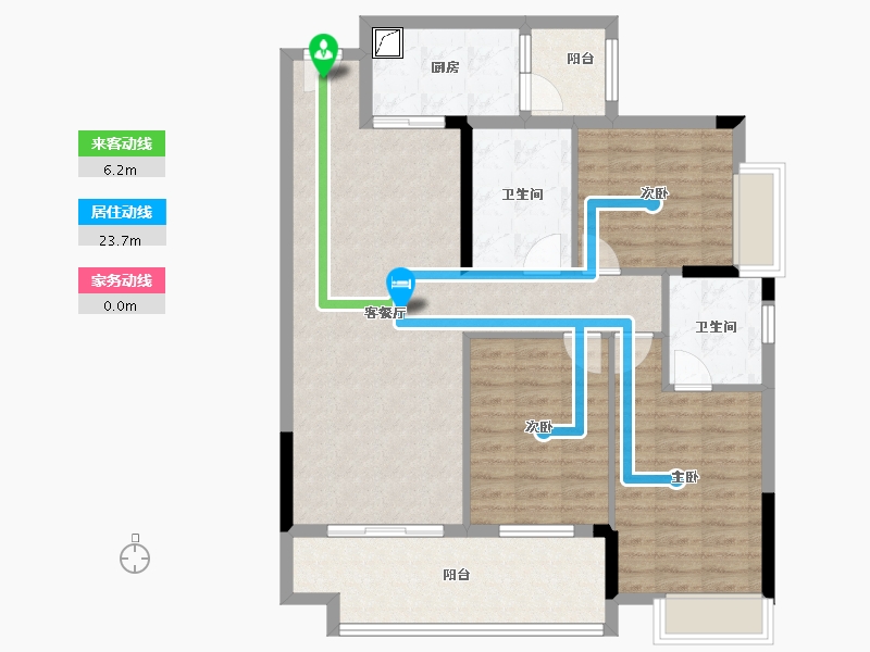 广西壮族自治区-南宁市-福马商城-100.00-户型库-动静线