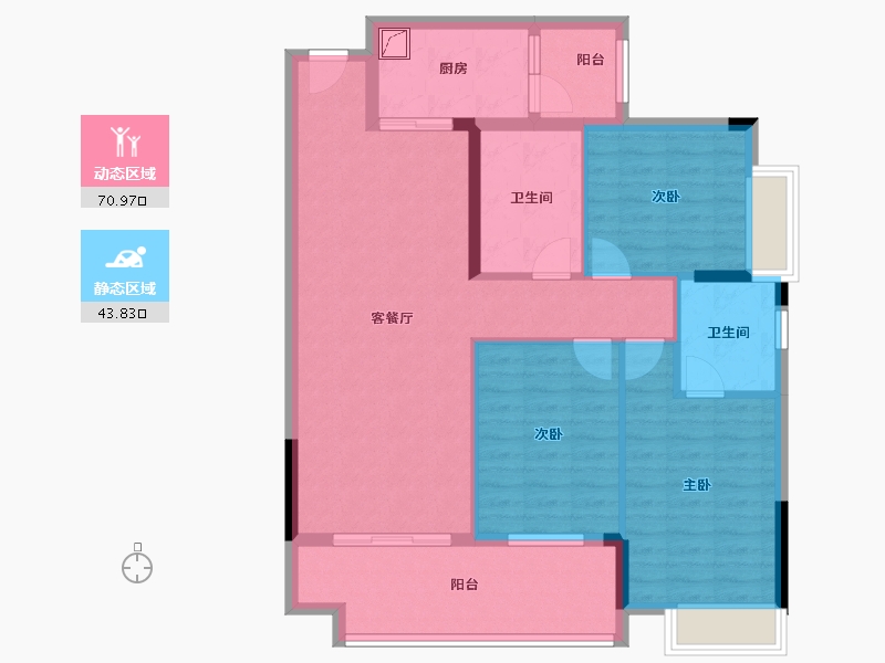 广西壮族自治区-南宁市-福马商城-100.00-户型库-动静分区