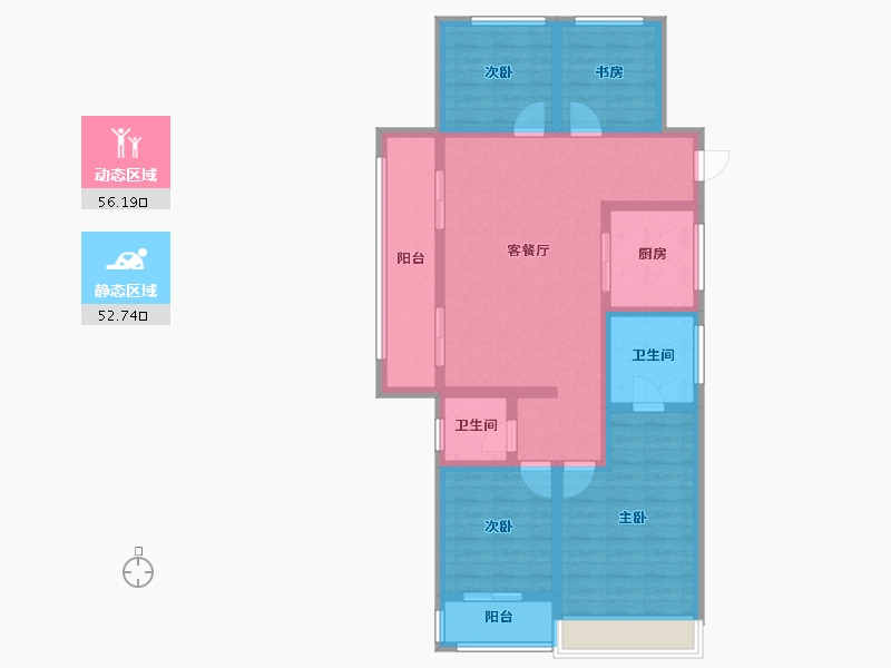 北京-北京市-11-111.00-户型库-动静分区