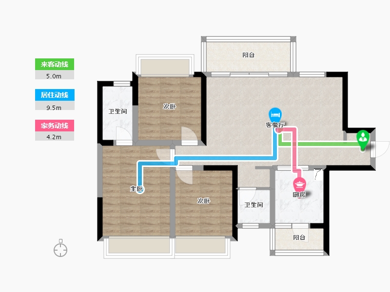 四川省-成都市-领地悦府-98.00-户型库-动静线